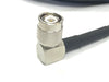 TNC Male Right Angle to TNC Male Right Angle Times Microwave LMR-400 Cable 50 Ohm