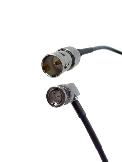 BNC Right Angle Male to BNC Straight Female HD-SDI 12G 4855R Belden Video Cable