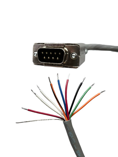 DB9 Male to Blunt -20 AWG- RS-232 Serial Breakout Cable