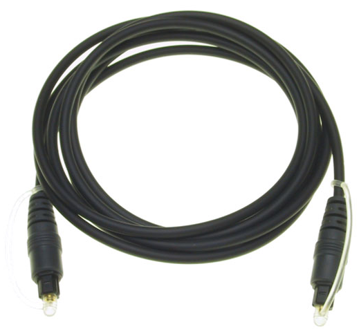 TOSLink Fiber Optic Digital Audio Cable (S/PDIF) – 12Feet