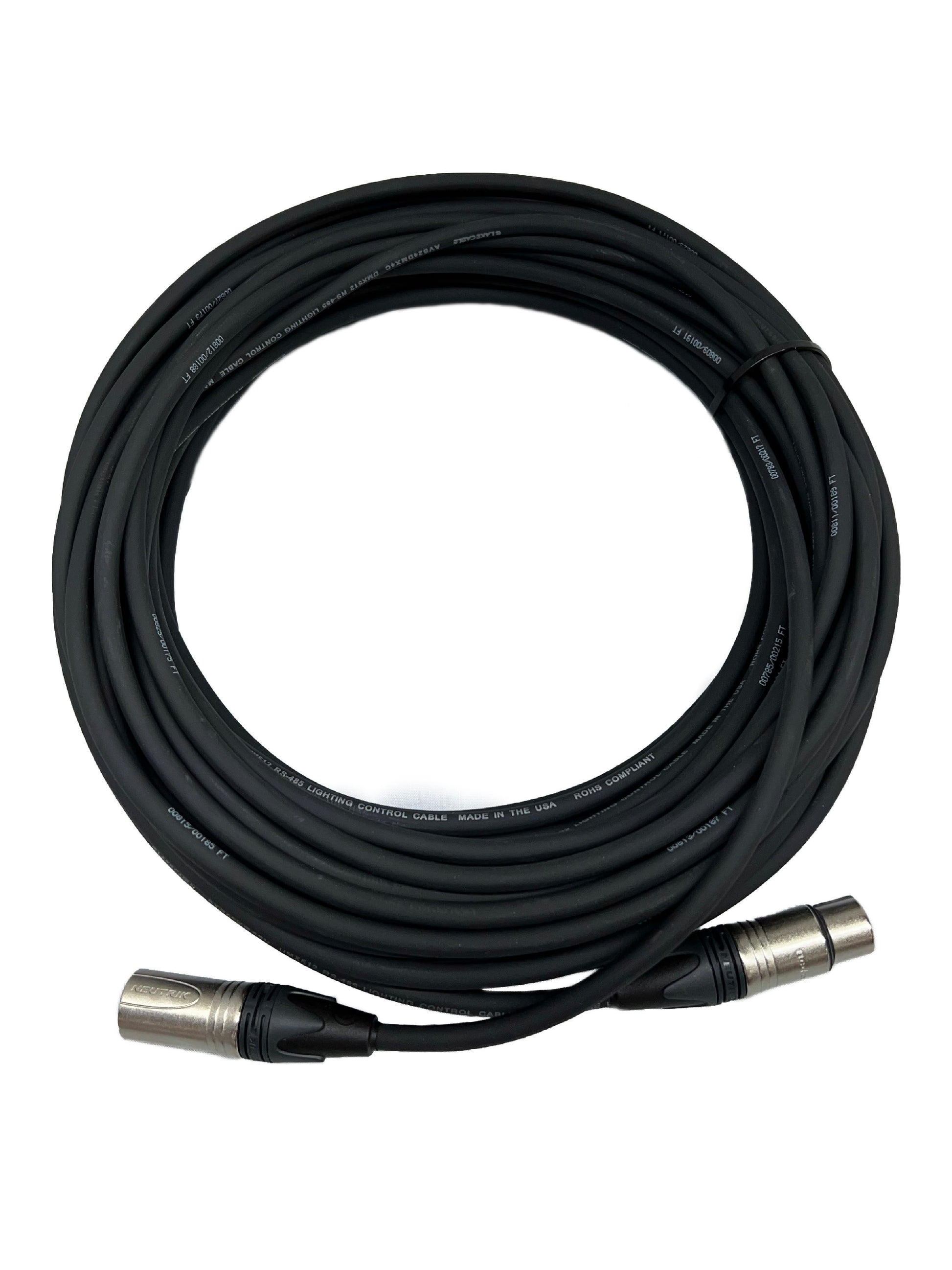 3-Pin XLR DMX AES/EBU Digital Audio/Data Mic Cables