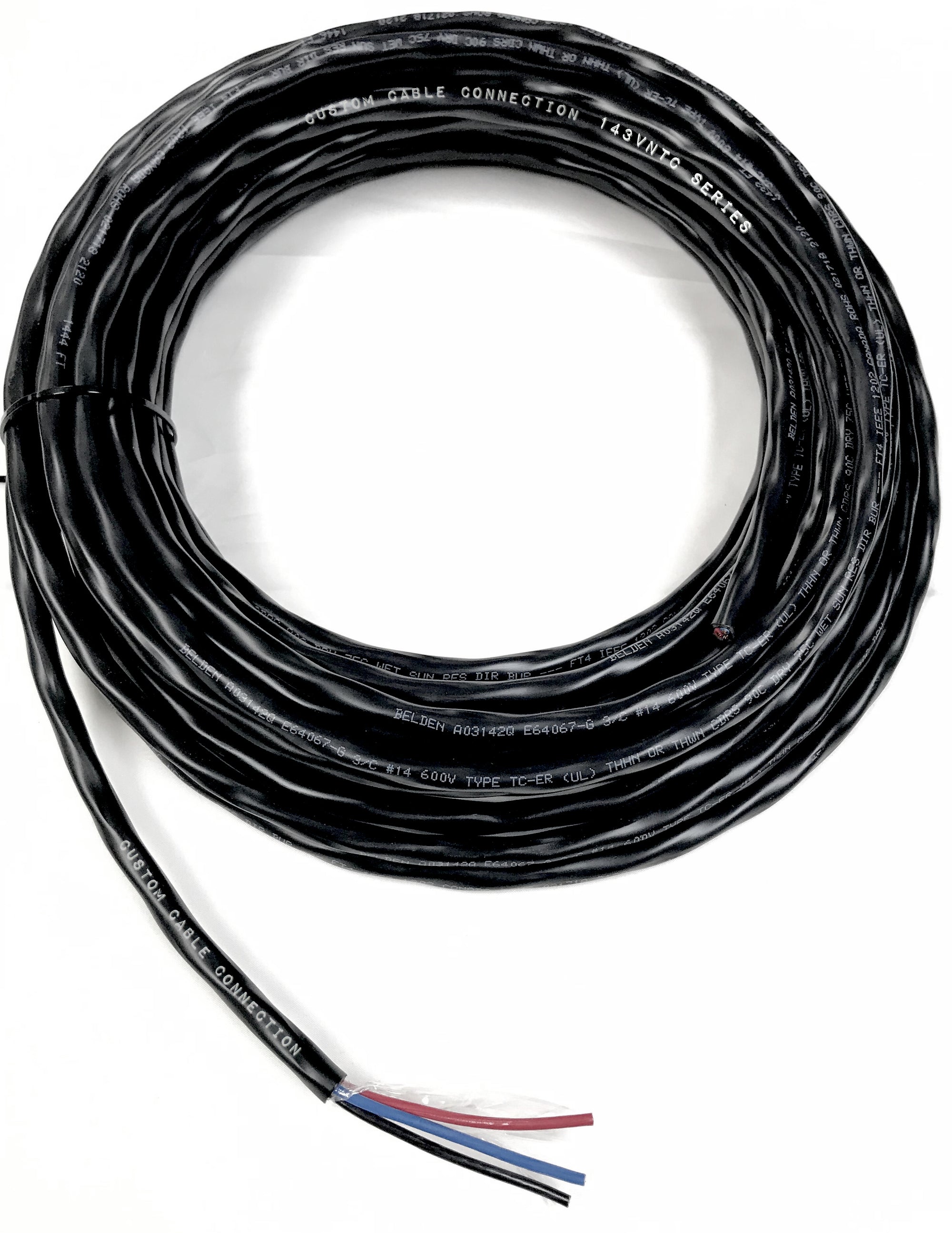 16 AWG - 3 Conductor - 600V- Stranded Conductor - Unshielded - VNTC Tr ...