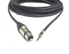 75ft XLR Female to 3.5mm Male Stereo Cable 24 AWG - Unbalanced