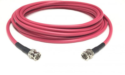 250ft Belden 1694A 3G/6G HD-SDI RG6 BNC Cable Red