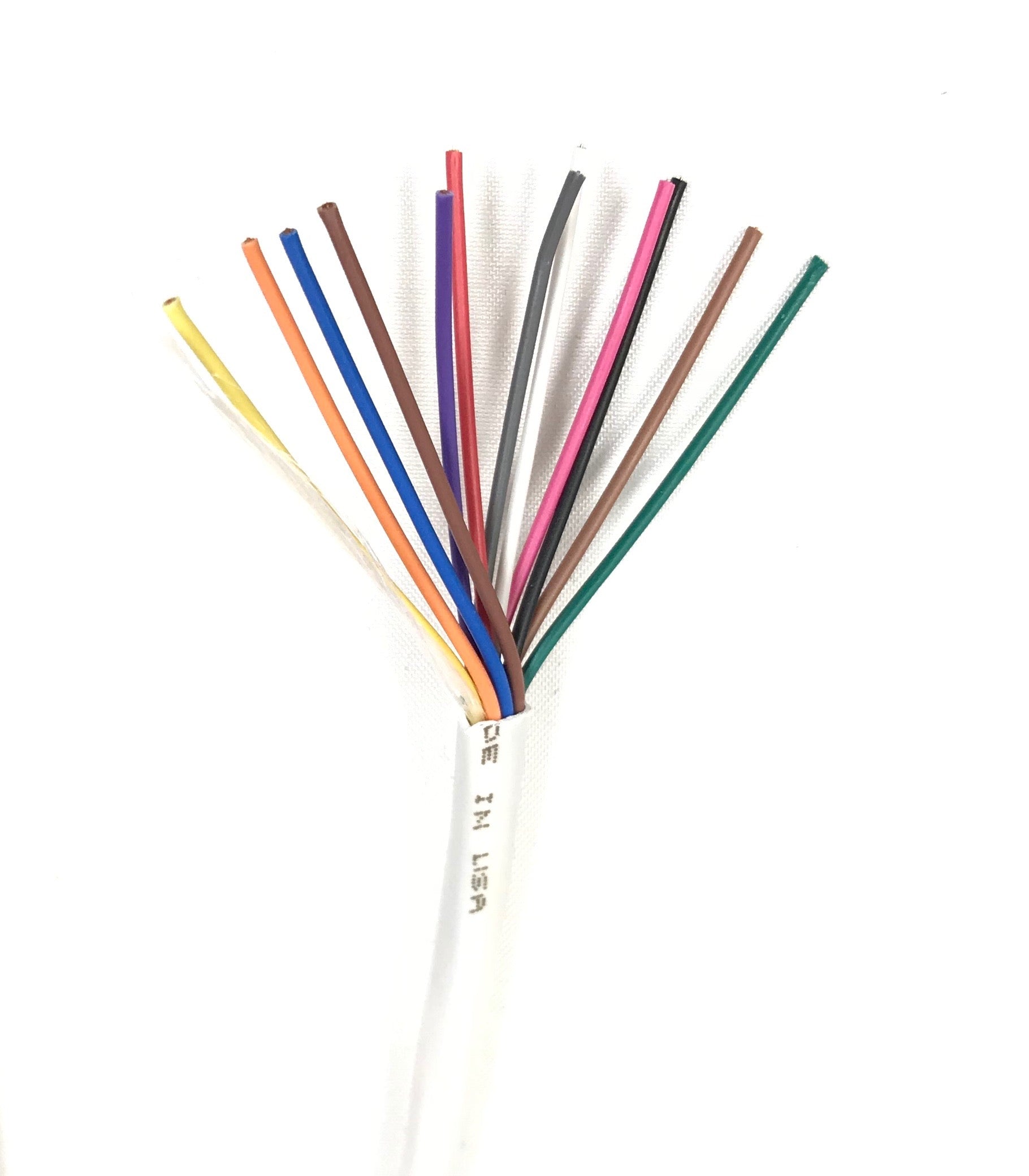 22 AWG 12 Conductor Stranded Shielded Plenum CMP Cable - Custom Cable ...