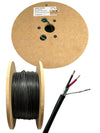 22 AWG 2 Conductor Stranded Shielded Plenum Cable (100ft, 500ft, 1000ft)