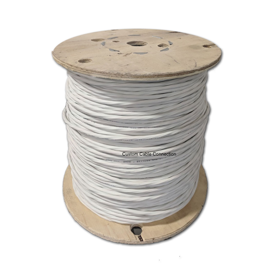 100 ft. 18AWG Low Voltage LED Cable, 2 Conductor, Outdoor Rated, Jacketed  in-Wall Speaker Wire UL Listed Class 2, Sunlight Resistant
