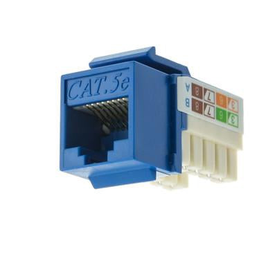 CAT5E Data Grade Punch Down Keystone Jacks 8x8