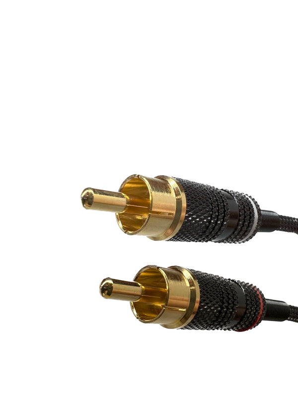 Câble audio RCA PSAUD14 - Rouge/Blanc POSS