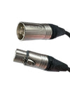 Balanced XLR Audio Cables with Male to Female Neutrik Connectors All Lengths Available