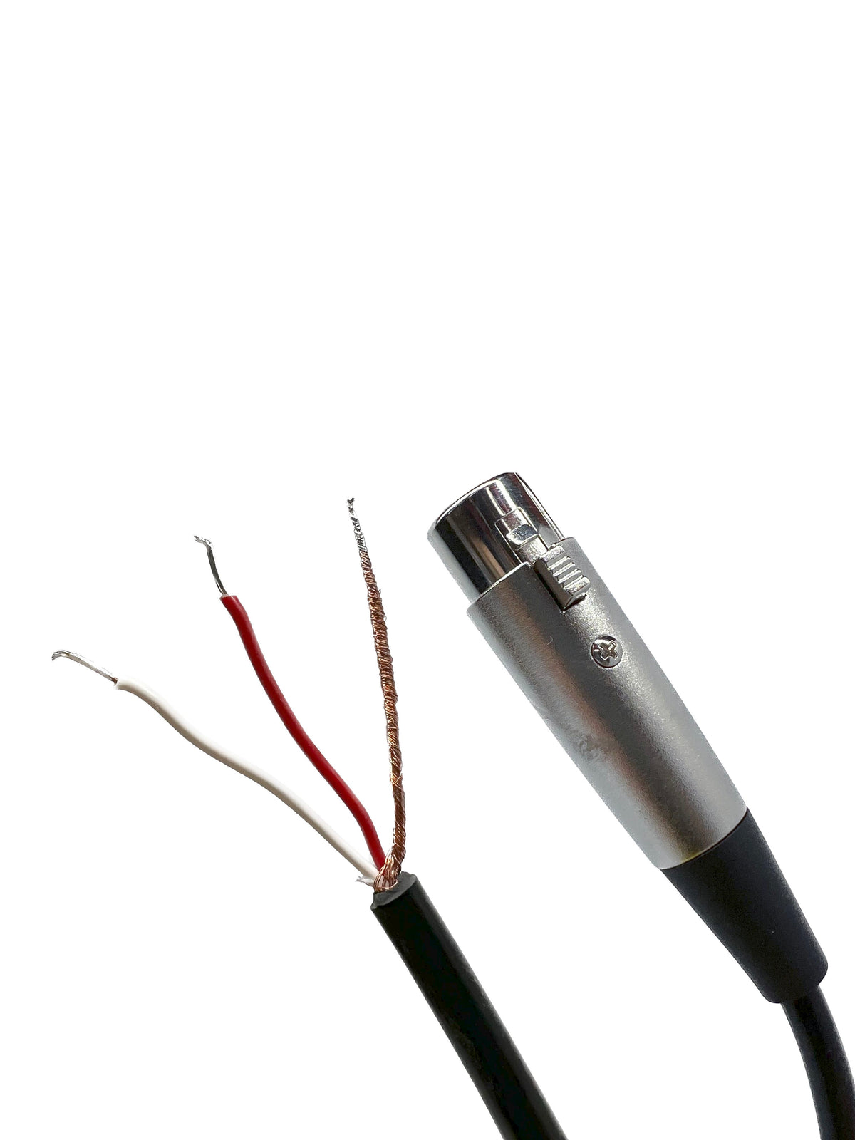XLR 3 Pin to Blunt Install Cables - 18 AWG Shielded Audio Cable ...