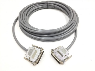 135ft DB25 Male to DB25 Male RS232 Cable 24 AWG PVC Jacket