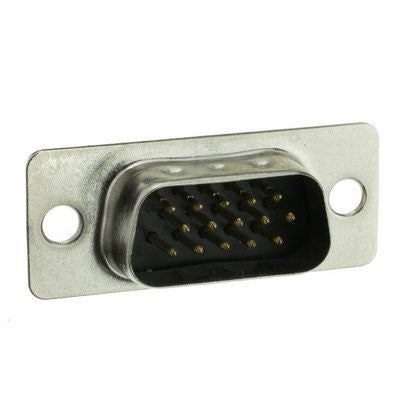 HD15 Male Solder D-Sub VGA Connector