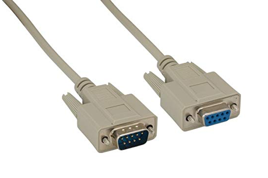 DB9 Male to Female Extension RS 232 Serial Cables - Custom Cable