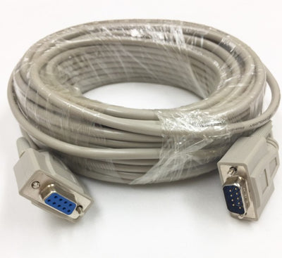 6 foot DB9 Male to Female Extension Serial Cable