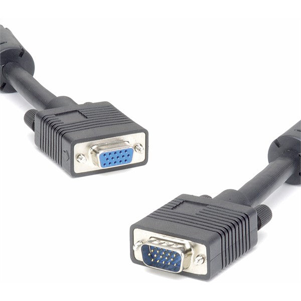 Triple Shielded HD15 Male to Female VGA Monitor Cables