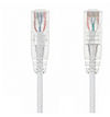 25 Foot Slim CAT6 28 AWG White Ethernet Patch Cable Molded Boot