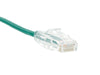 3ft Green Cat6 UTP Plenum CMP Rated Ethernet Patch Cable