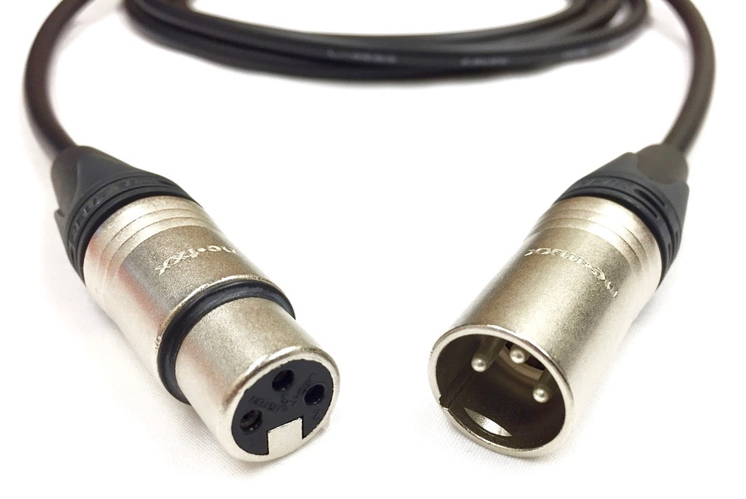 XLR Male to Female Balanced Microphone Cable
