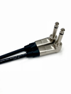 10ft Canare GS-6 Guitar Cable 1/4in Right Angle to 1/4in TS Neutrik Connectors