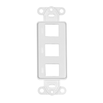 A/V Data Wall Plates - Custom Cable Connection