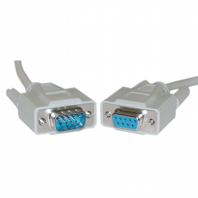 6 foot DB9 Male to Female Extension Serial Cable
