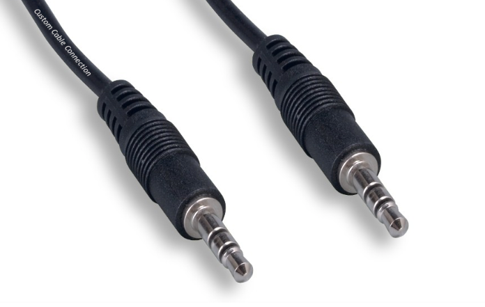 3.5mm Stereo Audio Aux Cable Male to Male - Custom Cable Connection