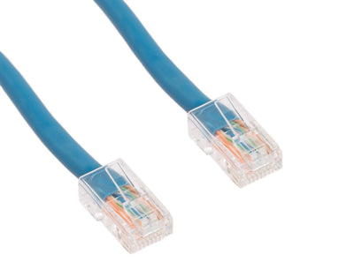 Cat5e UTP Plenum CMP Rated Ethernet Patch Cables - No Boot