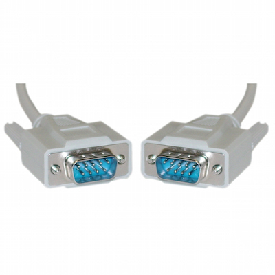 DB9 Male to Male Serial RS232 Cable – Custom Cable Connection