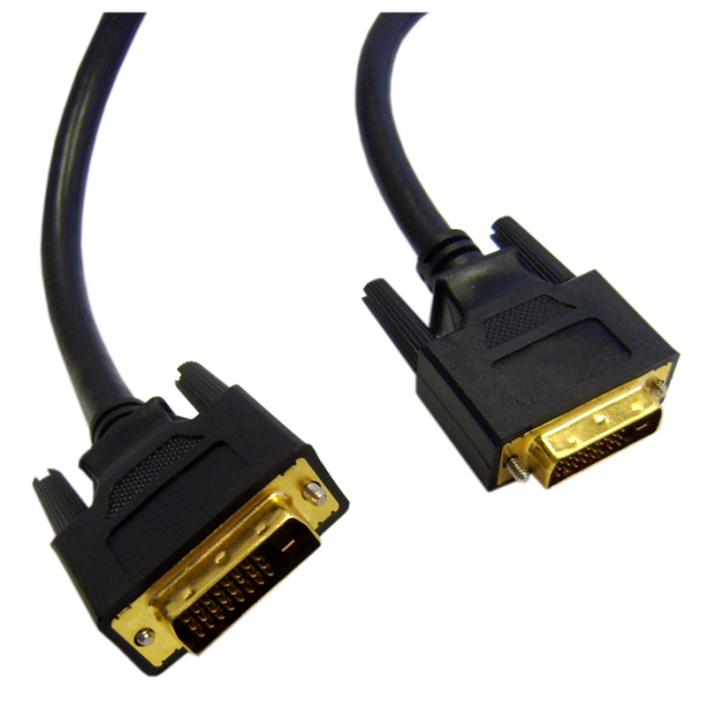 DVI-D Male to Male Dual Link Digital Video Cables – Custom Cable Connection