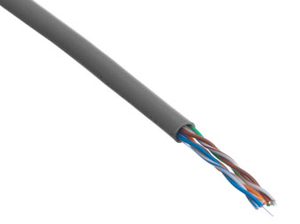 Cat5e UTP Solid Plenum Cable -1000ft Pull Box