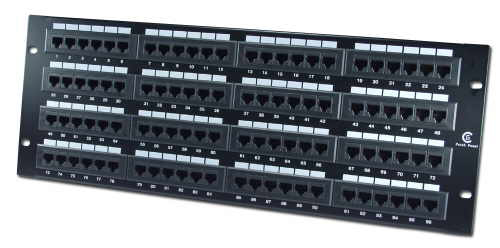 Cat5e Patch Panel 110 Block 568A & 568B Compatible (12, 24, 48 and 96 Port)