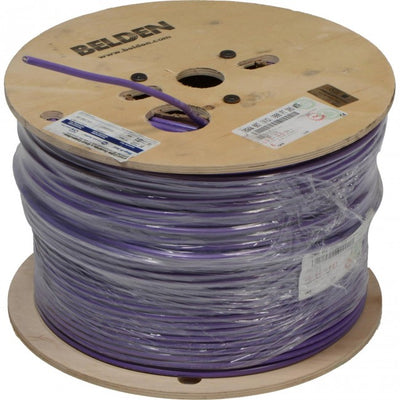 Belden 1694A RG6 Coax Precision Video Cable 6Ghz - Violet - 1000ft Spool
