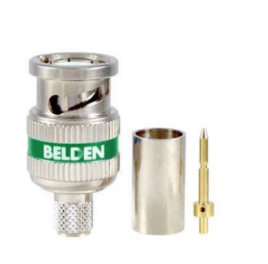 Belden 4694RBUHD3 12 GHz 3 Piece BNC for RG6 - 50 Pack – Custom Cable ...