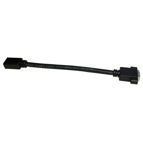 HDMI Panel Mount Pigtail, Female to Female, 8 Inch, Non-Plenum