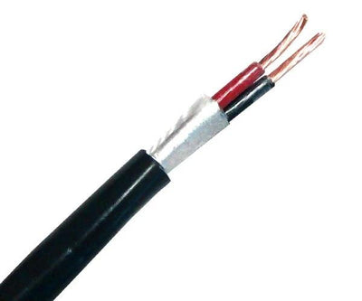 Direct Burial Shielded - Sun Resistant - 18 AWG 2 Conductor 500ft