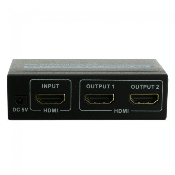 HDMI 1x2 Splitter 4K, 1 HDMI Female Input x 2 HDMI Female Output ...