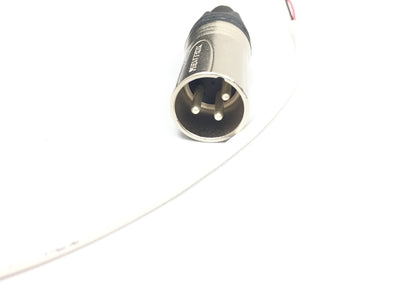 Plenum Jacket Balanced XLR Audio Cable Male to Blunt