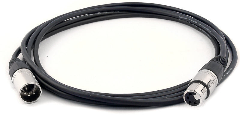 5-Pin XLR DMX AES/EBU Digital Audio/Data Mic Cables with Neutrik Conne -  Custom Cable Connection
