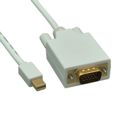 Mini DisplayPort to VGA Video Cable Male to Male 6ft