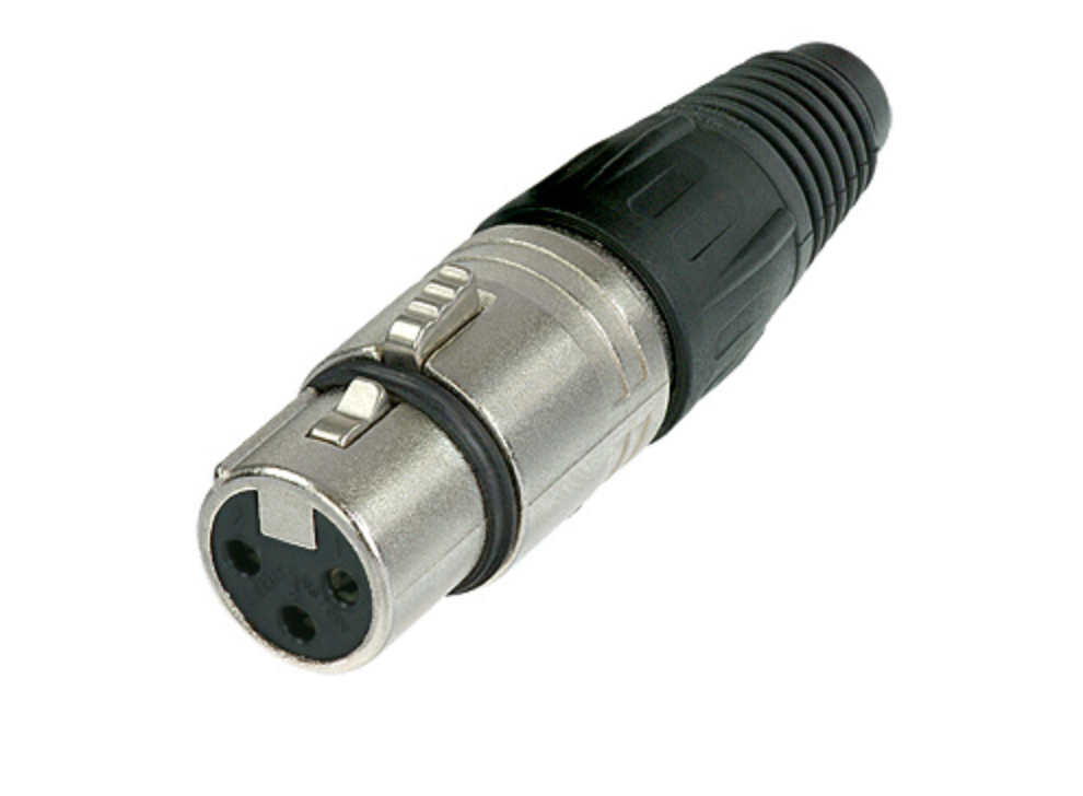 Balanced XLR Female to 1/4 TRS Right Angle Audio Cables with Neutrik Connectors