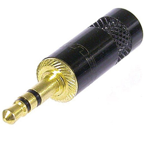 Rean NYS231BG3.5mm Stereo Plug Black and Gold