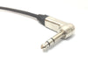 Balanced XLR Female to 1/4 TRS Right Angle Audio Cables with Neutrik Connectors