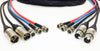 12G Rated 3 Channel BNC HD-SDI Belden 4694R and 2 Channel XLR AES/EBU - Snake Cables