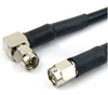 SMA Male to SMA Male Right Angle LMR-240 Ultraflex Cable 75ft