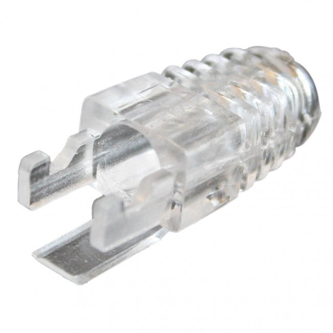 Slim Line Claw Boot for RJ45 Clear Cat6