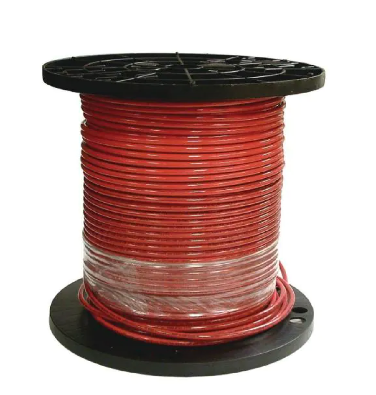 30' EA THHN THWN 6 AWG GAUGE BLACK WHITE RED + 8 awg GREEN STRANDED COPPER  WIRE