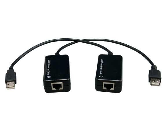 USB 1.0 Over CAT5e Active Repeater up to 180ft