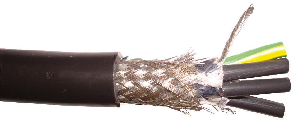 16 AWG 4 Conductor Shielded Variable Frequency Drive Cable - Custom ...