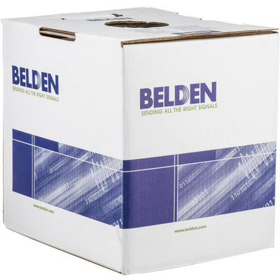 Belden 9451P Plenum Single Pair Balanced Analog Audio Cable, 22 AWG Shielded